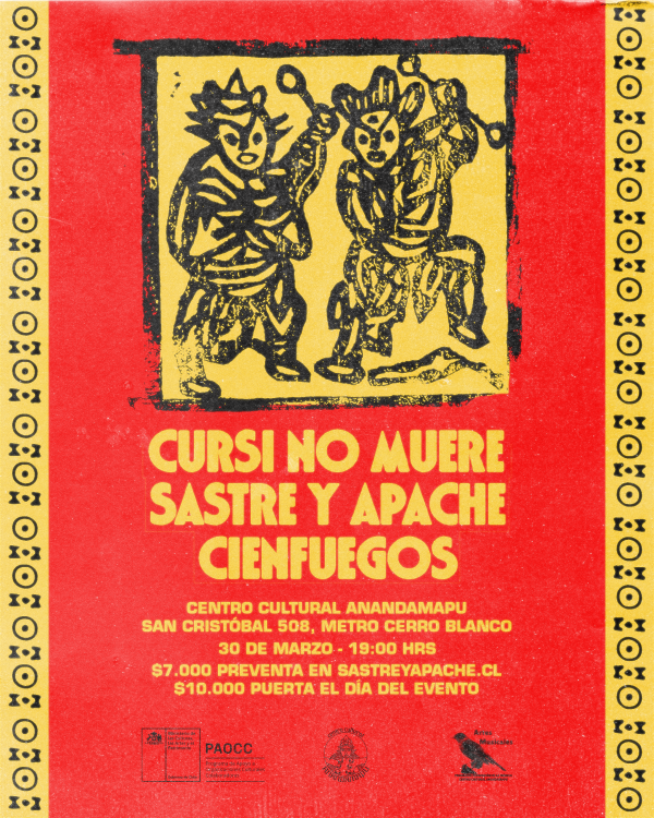 Concierto Cursi No Muere / Sastre y Apache / Cienfuegos